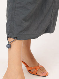 DressBerry Boxy Pocket Straight Midi Skirt