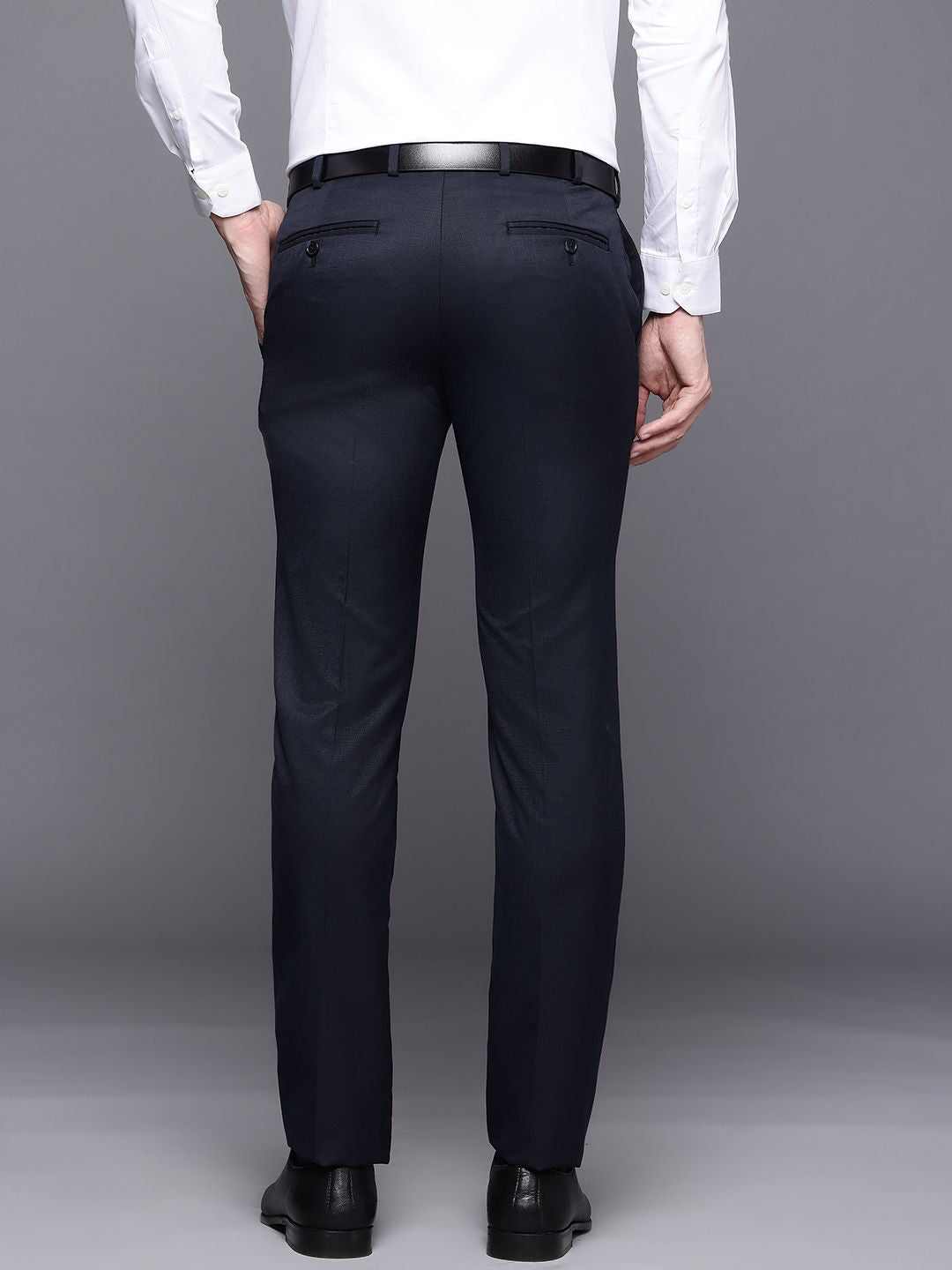 Raymond Men Slim Fit Formal Trousers