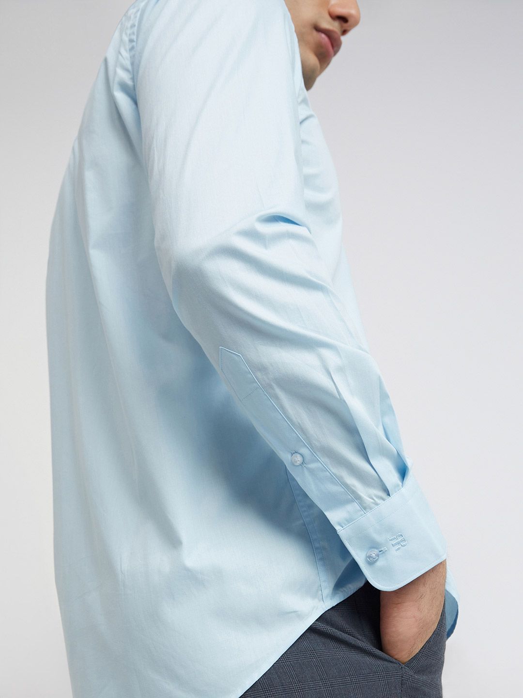 Raymond Pure Cotton Opaque Formal Shirt