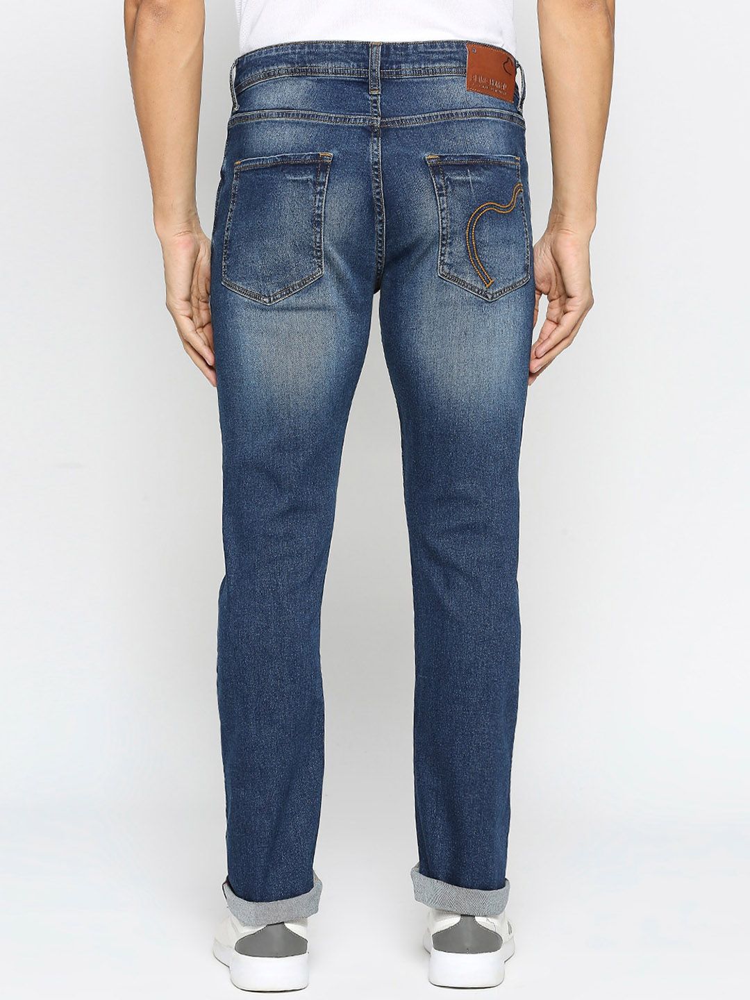 Being Human Men Clean Look Slim Fit Heavy Fade Jeans