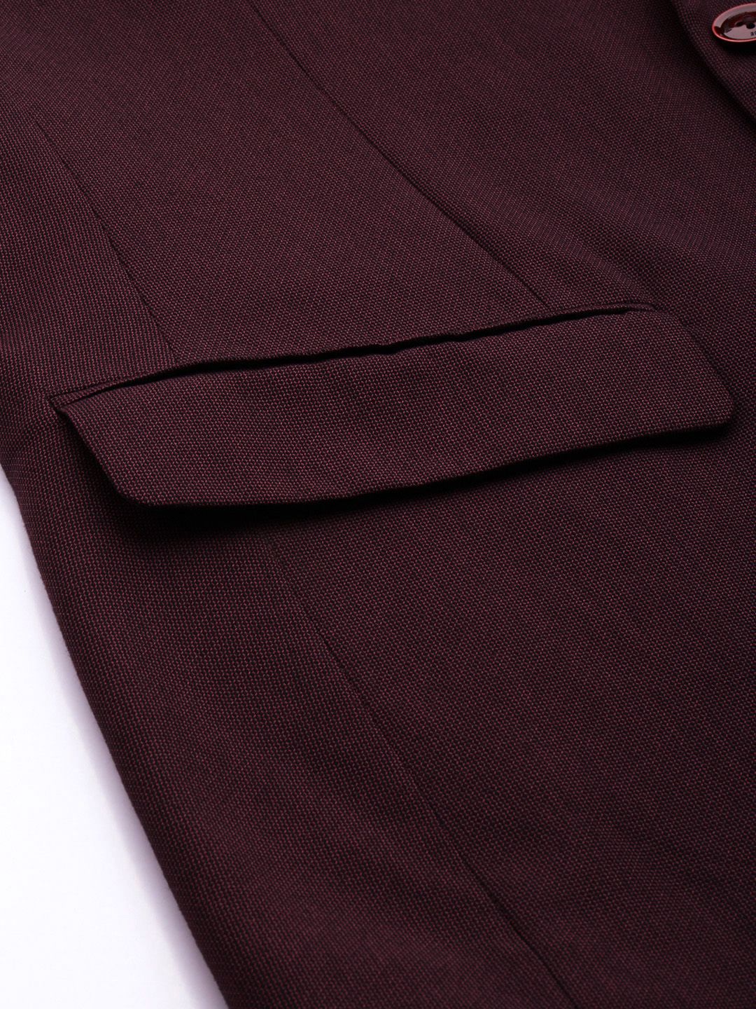 Park Avenue Self Design Single Breasted 2 Piece Party Suits