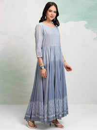 Vishudh Women Floral Print A-Line Dress