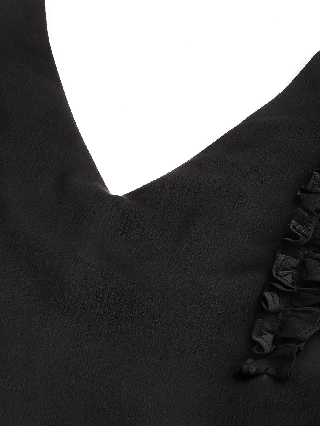 DressBerry Dark Romance Ruffled Rebel Top