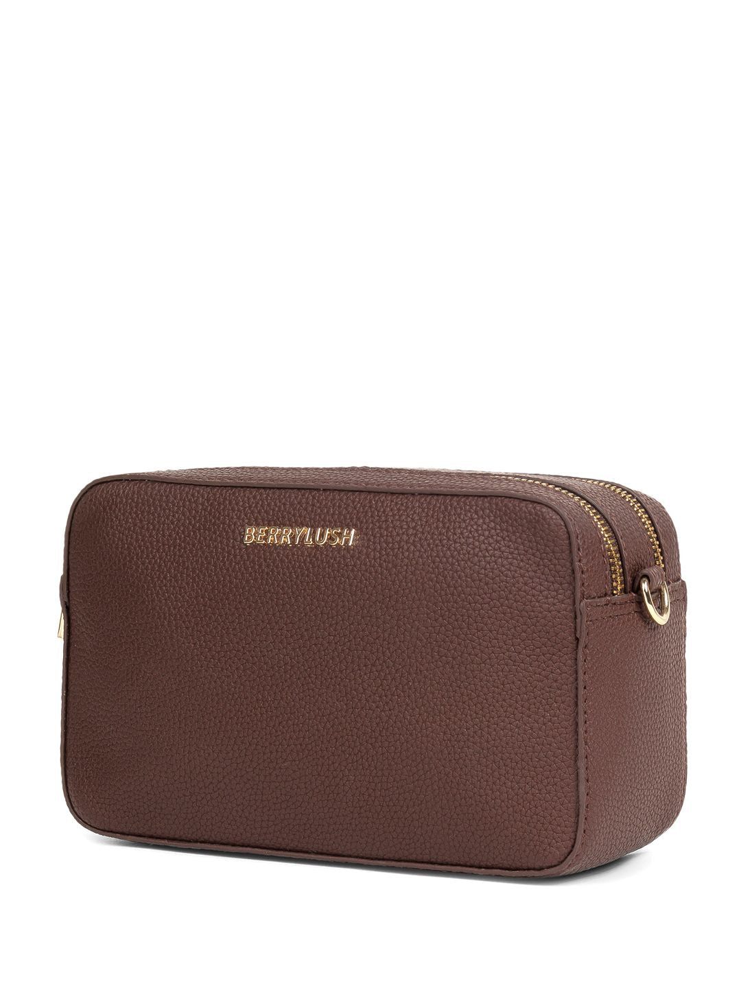 Berrylush Textured Structured Sling Bag with Quilted