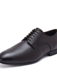 RARE RABBIT Men Leather Formal Regular Derbys