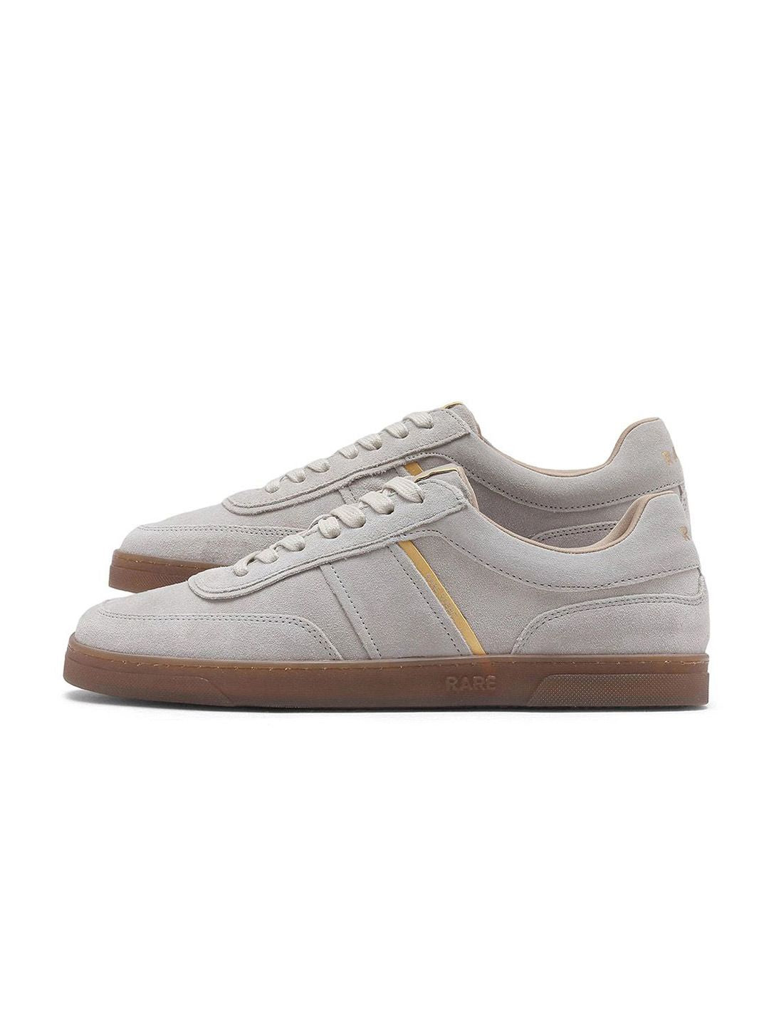 RARE RABBIT Men Striped Round Toe Sneakers