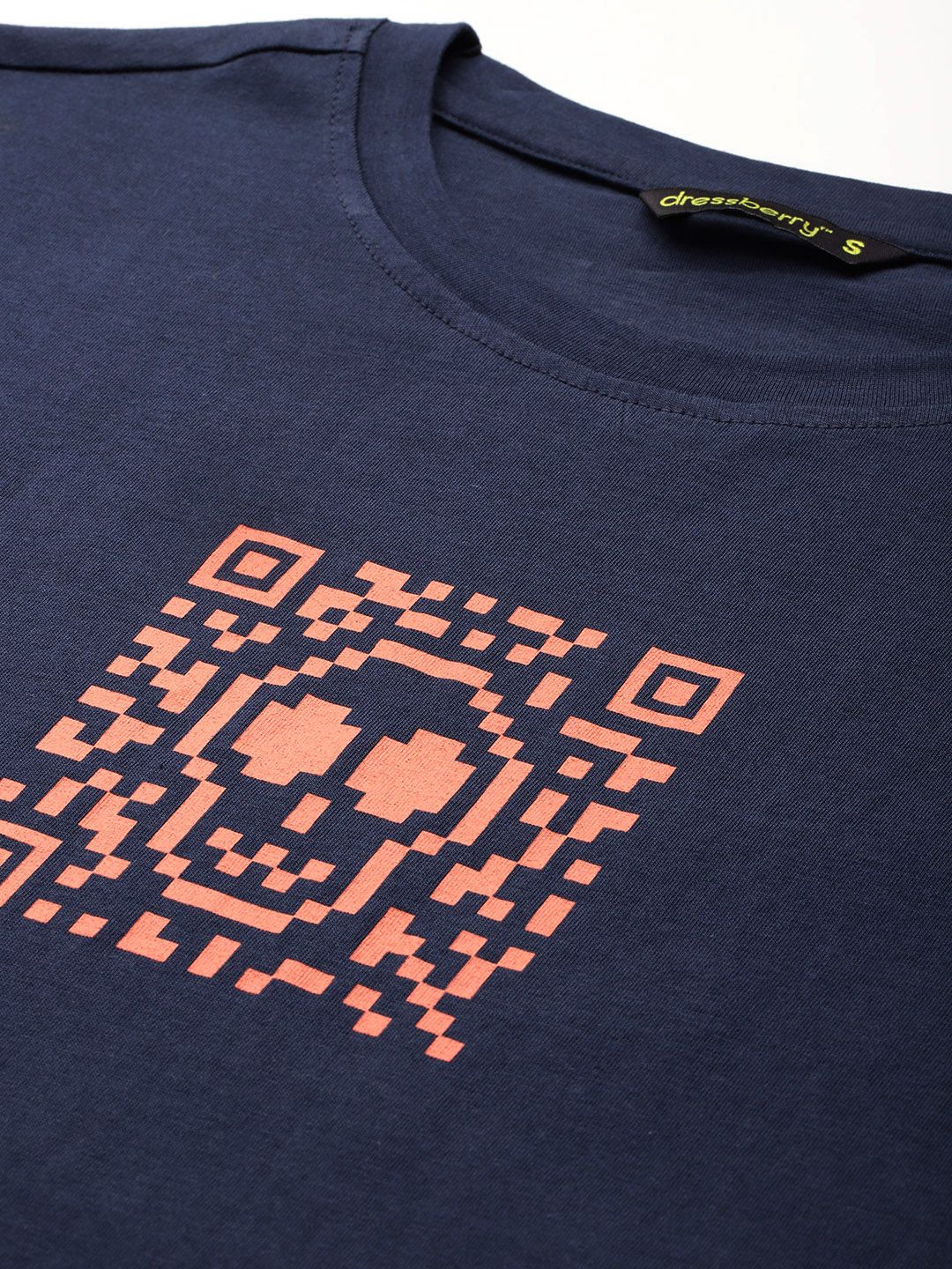 DressBerry Printed Pure Cotton Oversized T-shirt