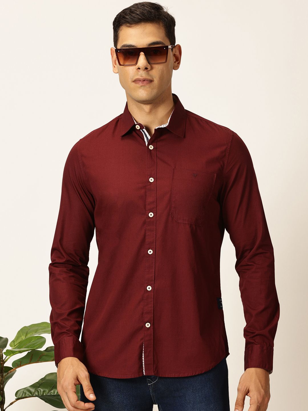 Thomas Scott Men Premium Opaque Casual Shirt