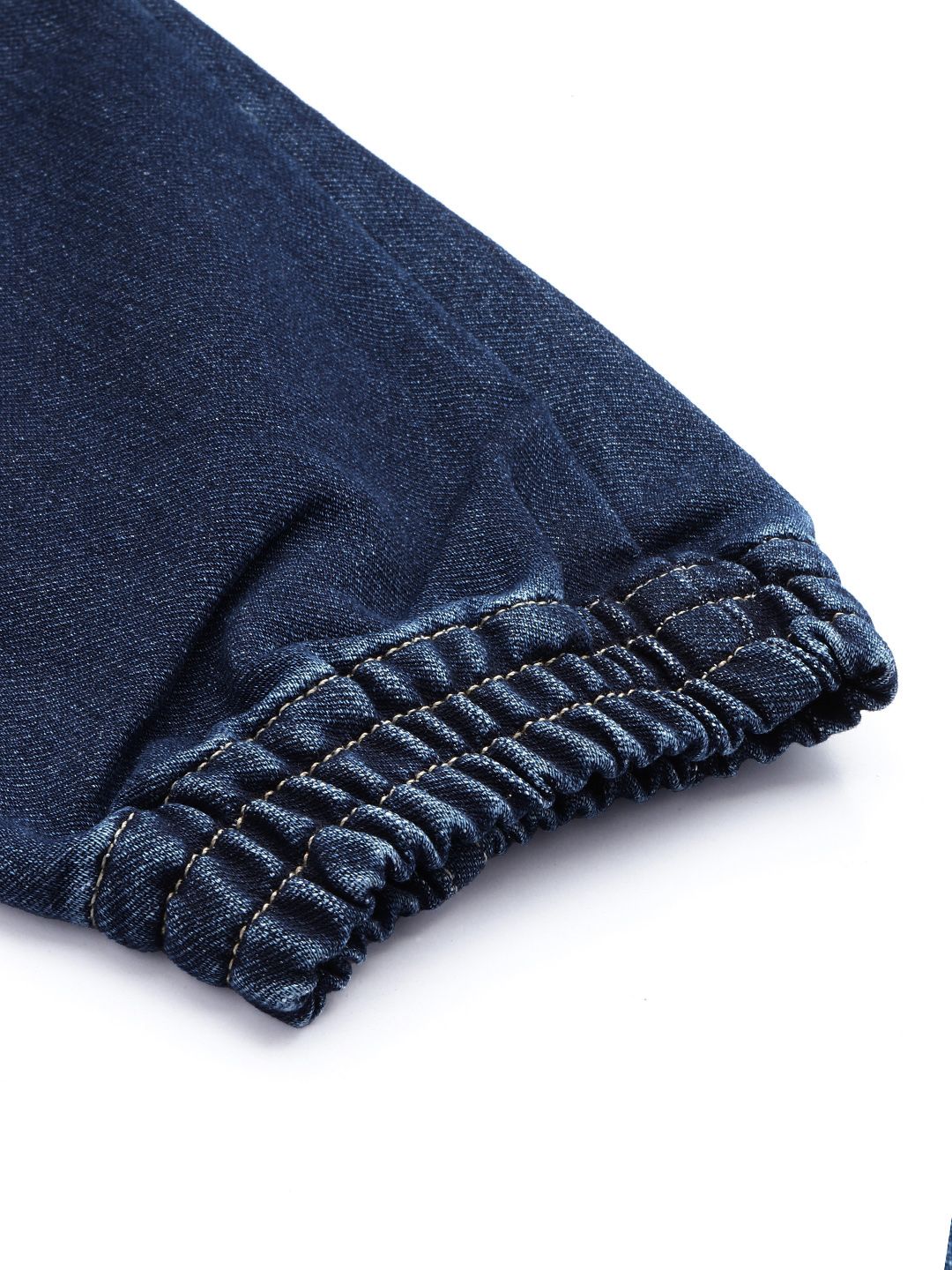 SPYKAR Men High-Rise Light Fade Stretchable Denim Joggers