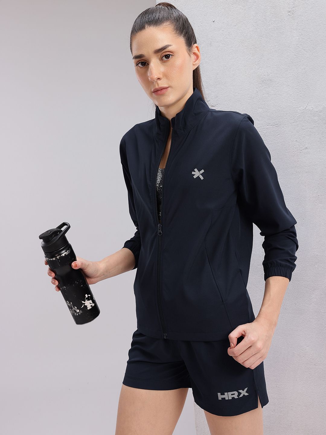 HRX by Hrithik Roshan Rapid-Dry Running Tracksuits