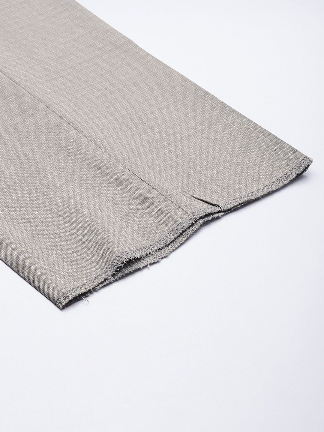 Raymond Men Checked Slim Fit Formal Trousers