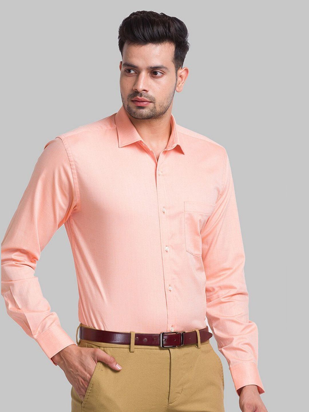 Park Avenue Slim Fit Organic Cotton Formal Shirt