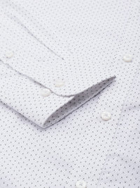 Raymond Pure Cotton Slim Fit Printed Formal Shirt