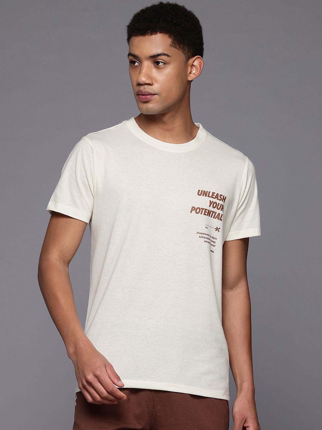 HRX by Hrithik Roshan Typography Print Lifestyle T-shirt