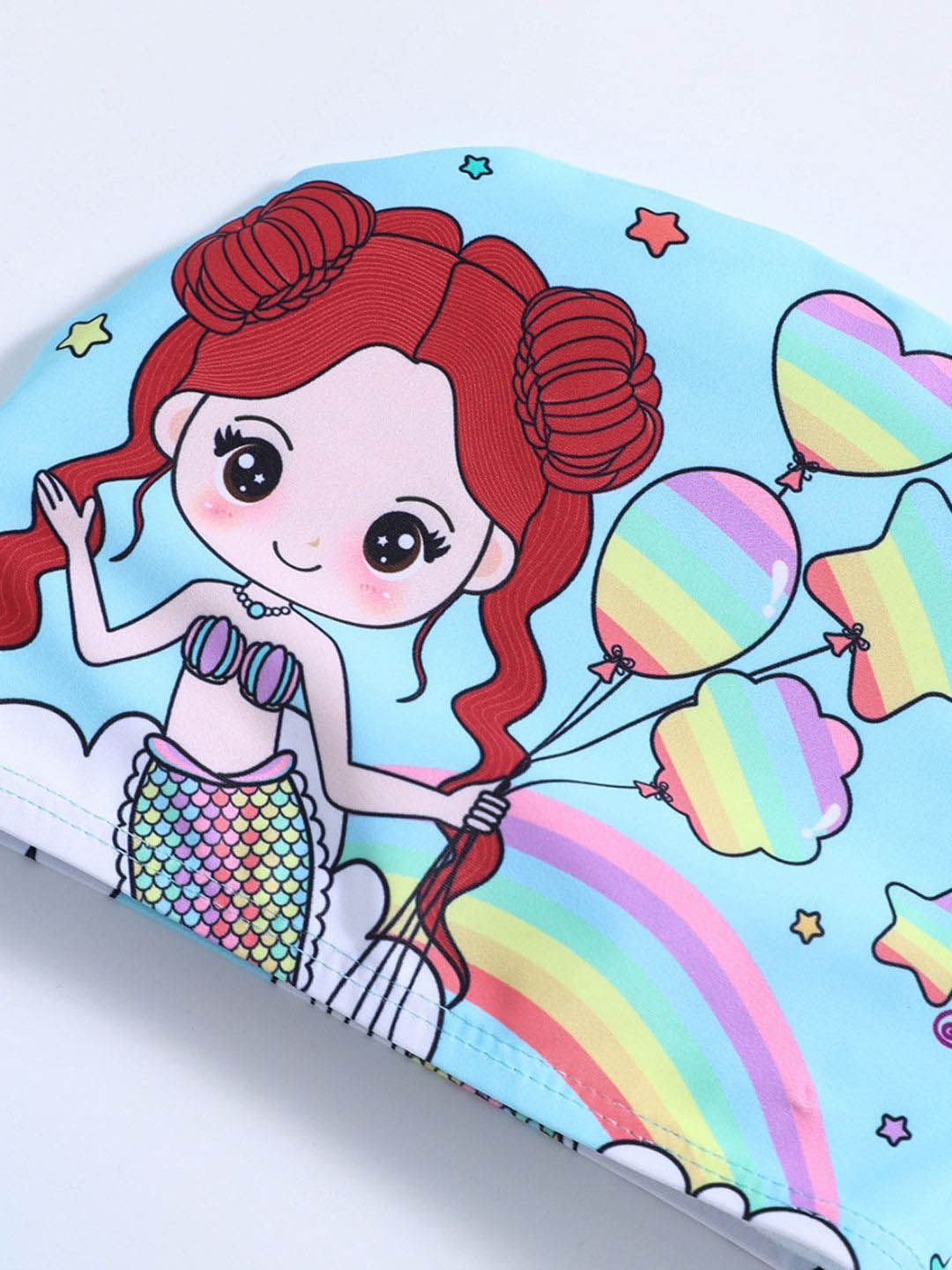 YK Girls Printed Swimwear Bodysuit