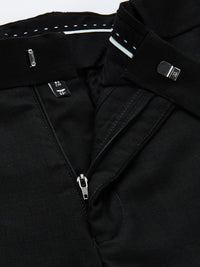 Park Avenue Men Black Trousers