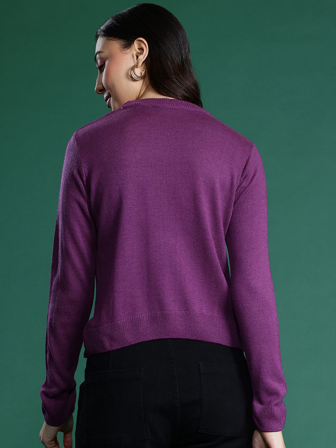 DressBerry Acrylic Casual Pullover