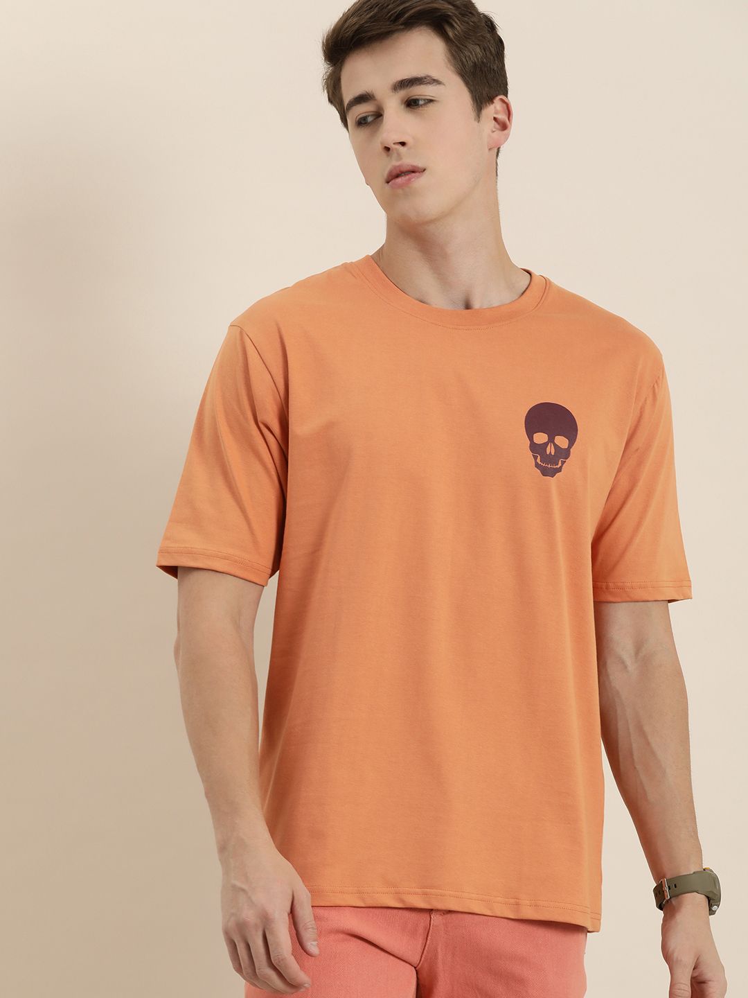 Difference of Opinion Printed Cotton Oversized T-shirt