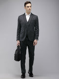 Park Avenue Self Design Contemporary Fit 3 Piece Party Suit
