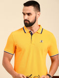 Being Human Polo Collar Pure Cotton T-shirt