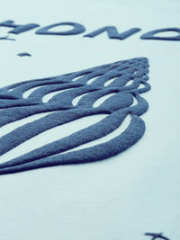 DILLINGER Graphic Printed Oversized Embossed Pure Cotton T-shirt