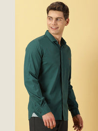 Thomas Scott Classic Spread Collar Casual Shirt