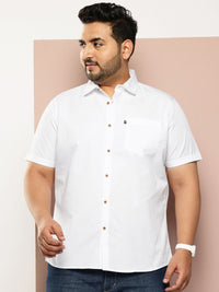 Thomas Scott Relaxed Spread Collar Slim Fit Pure Cotton Shirt
