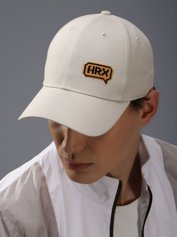 HRX by Hrithik Roshan Men Embroidered Pure Cotton Baseball Cap