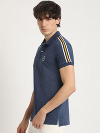THE BEAR HOUSE Slim Fit Polo Collar T-shirt