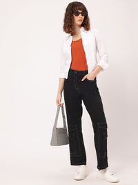 DressBerry Women Modern Classics Cargo Jeans