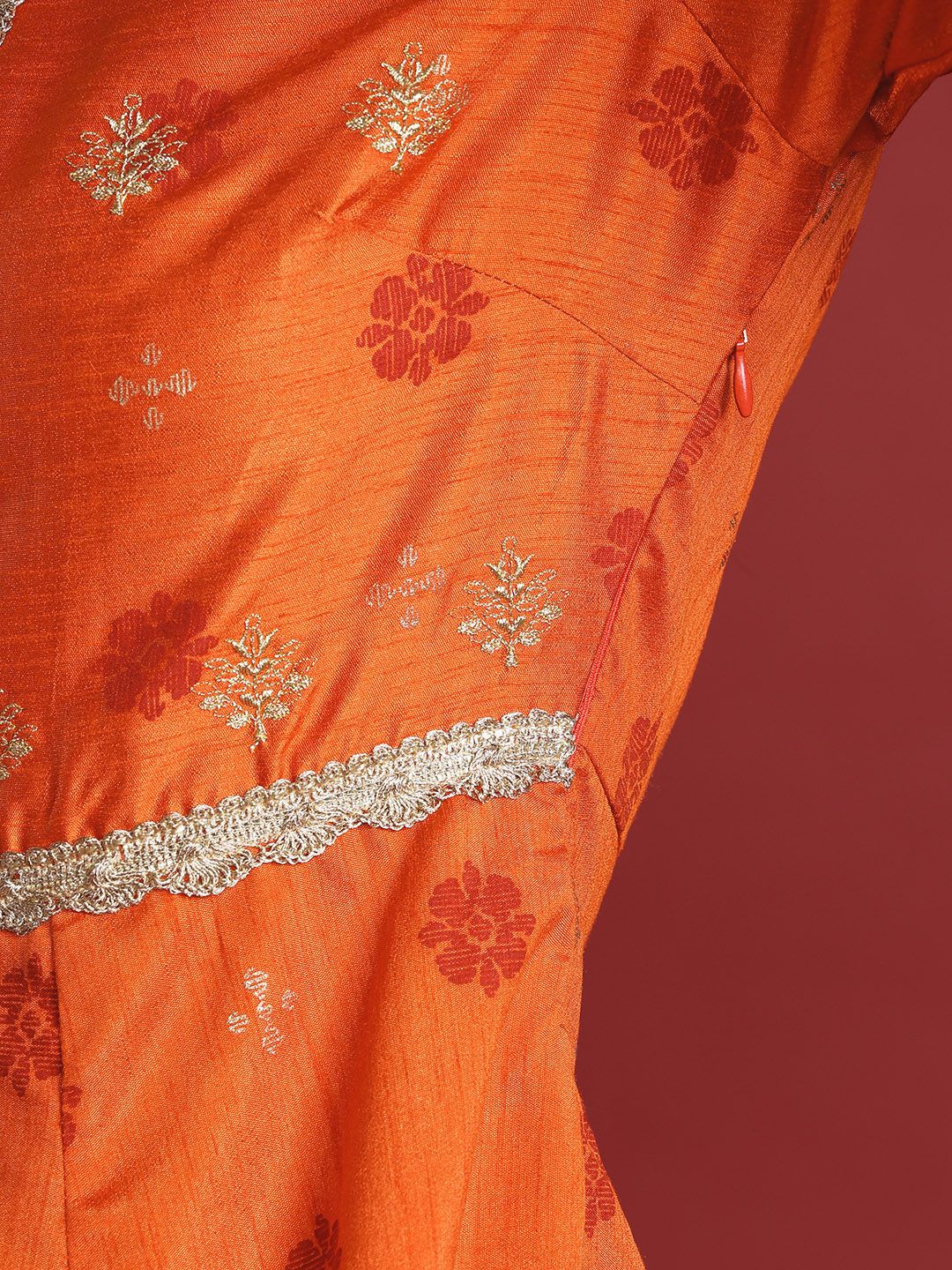 all about you Zari Detail A-line Maxi Dress