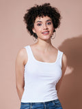 SASSAFRAS BASICS Scoop Neck Tank Top