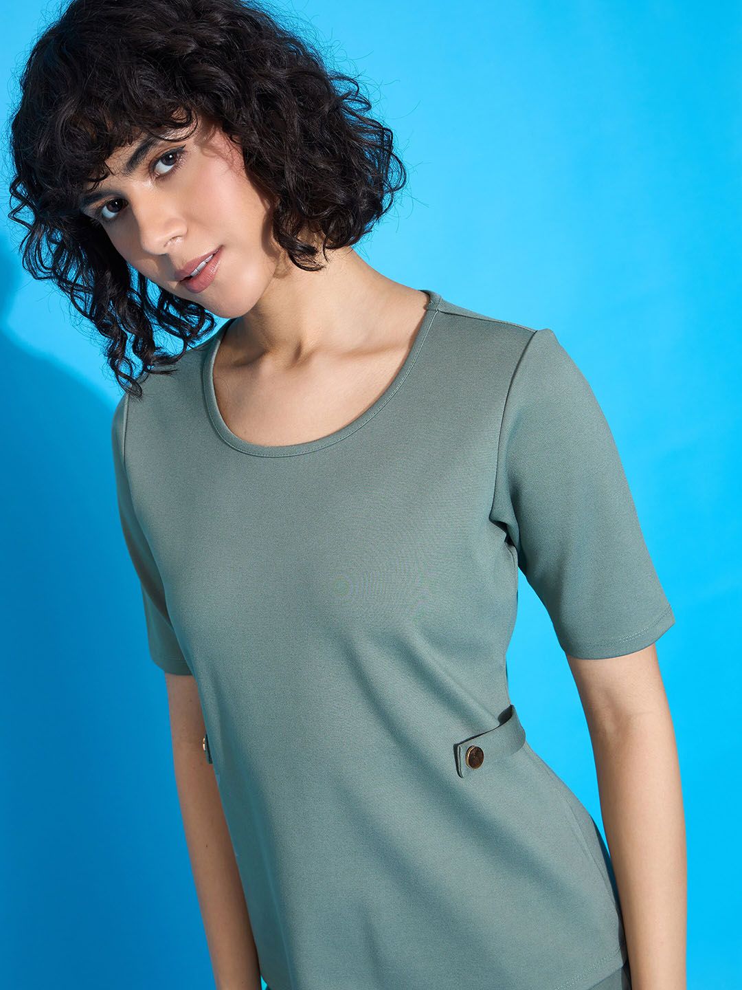 SASSAFRAS worklyf Short Sleeves Top With Trouser