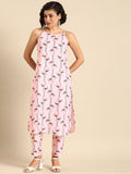 Anouk Women Floral Printed Kurta with Trousers