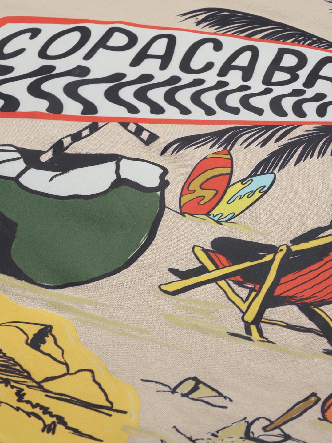 DressBerry Women Pure Cotton Printed Drop-Shoulder Sleeves T-shirt