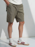 HIGHLANDER Men Mid-Rise Regular Fit Cotton Shorts