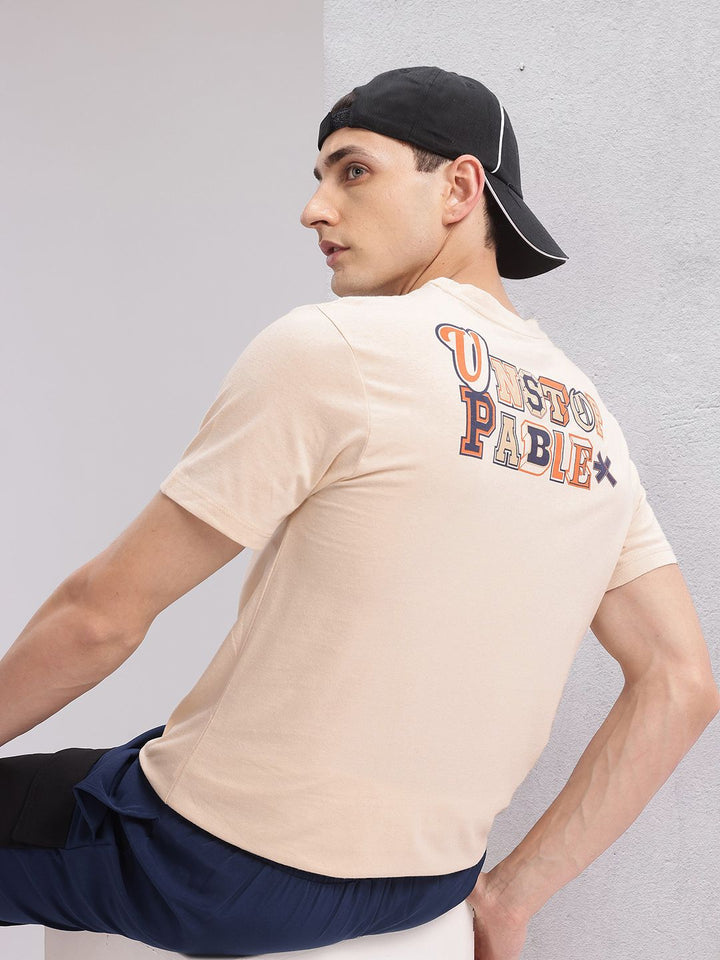 HRX by Hrithik Roshan Typography Printed T-shirt