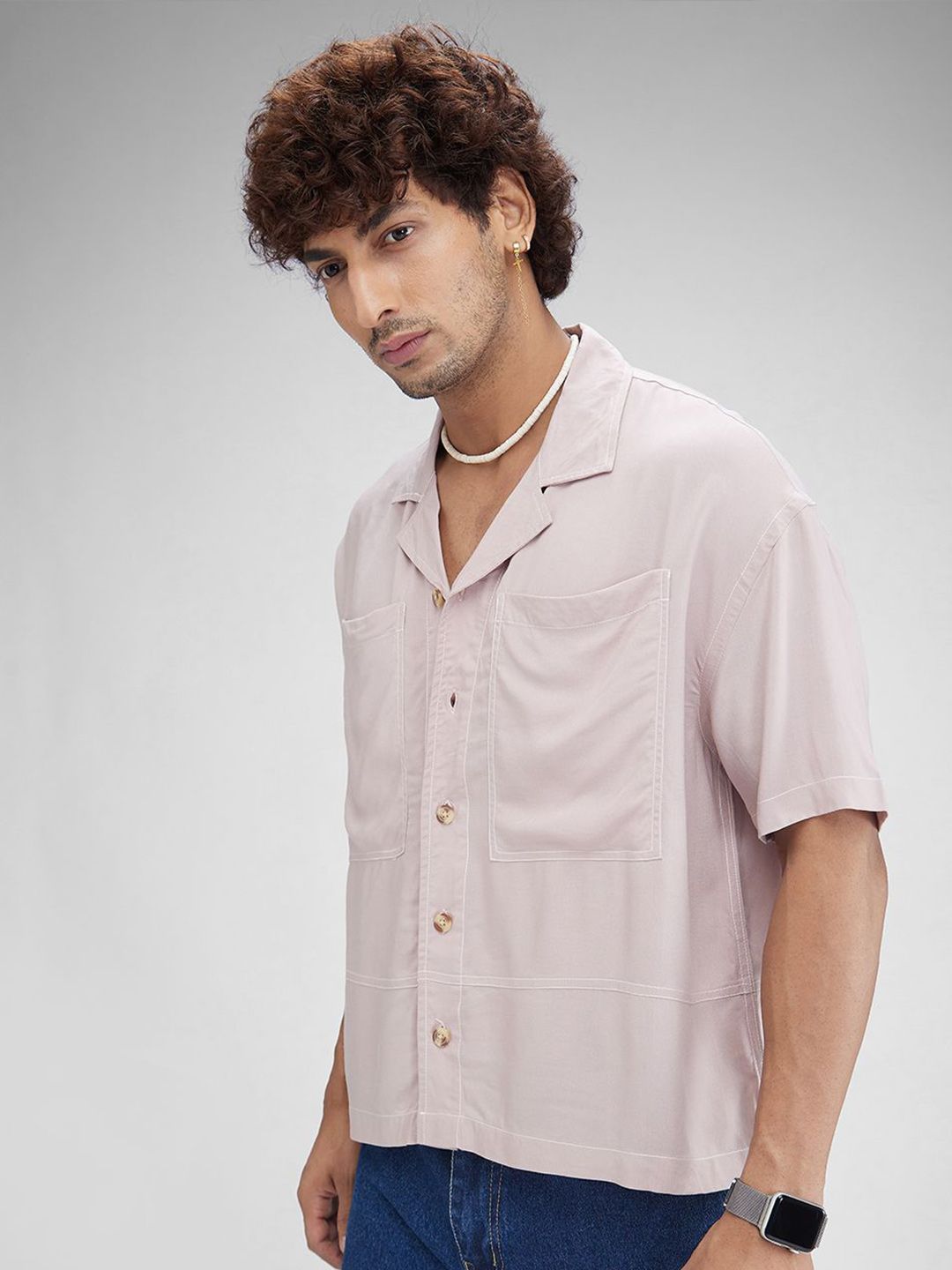 VASTRADO Men Classic Opaque Casual Shirt