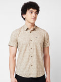 SPYKAR Floral Opaque Printed Cotton Casual Shirt