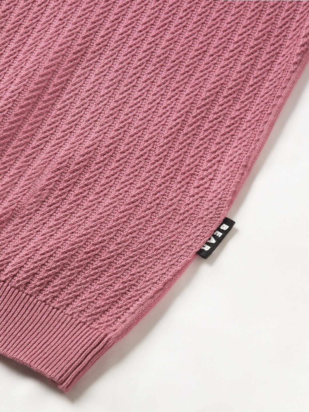 THE BEAR HOUSE Men Striped Regular Fit Cotton Polo Collar T-Shirt