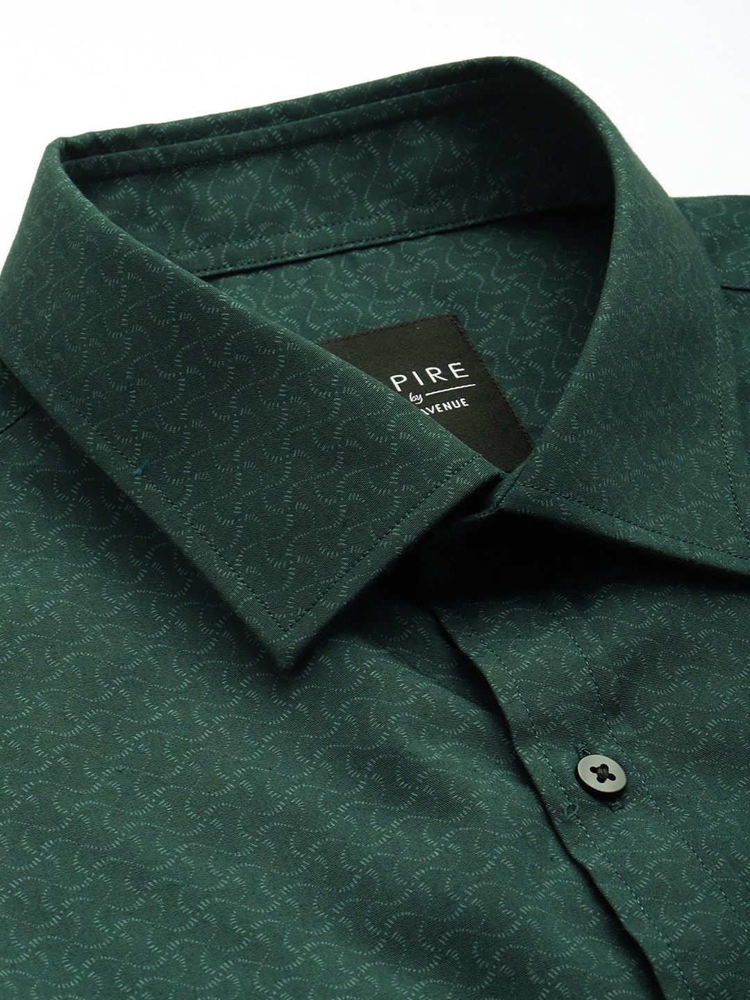 Park Avenue Slim Fit Geometric Printed Formal Shirt