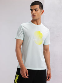 HRX by Hrithik Roshan Graphic Printed Perforated Rapid-Dry Running T-shirt