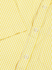Thomas Scott Standard Slim Fit Checked Pure Cotton Casual Shirt