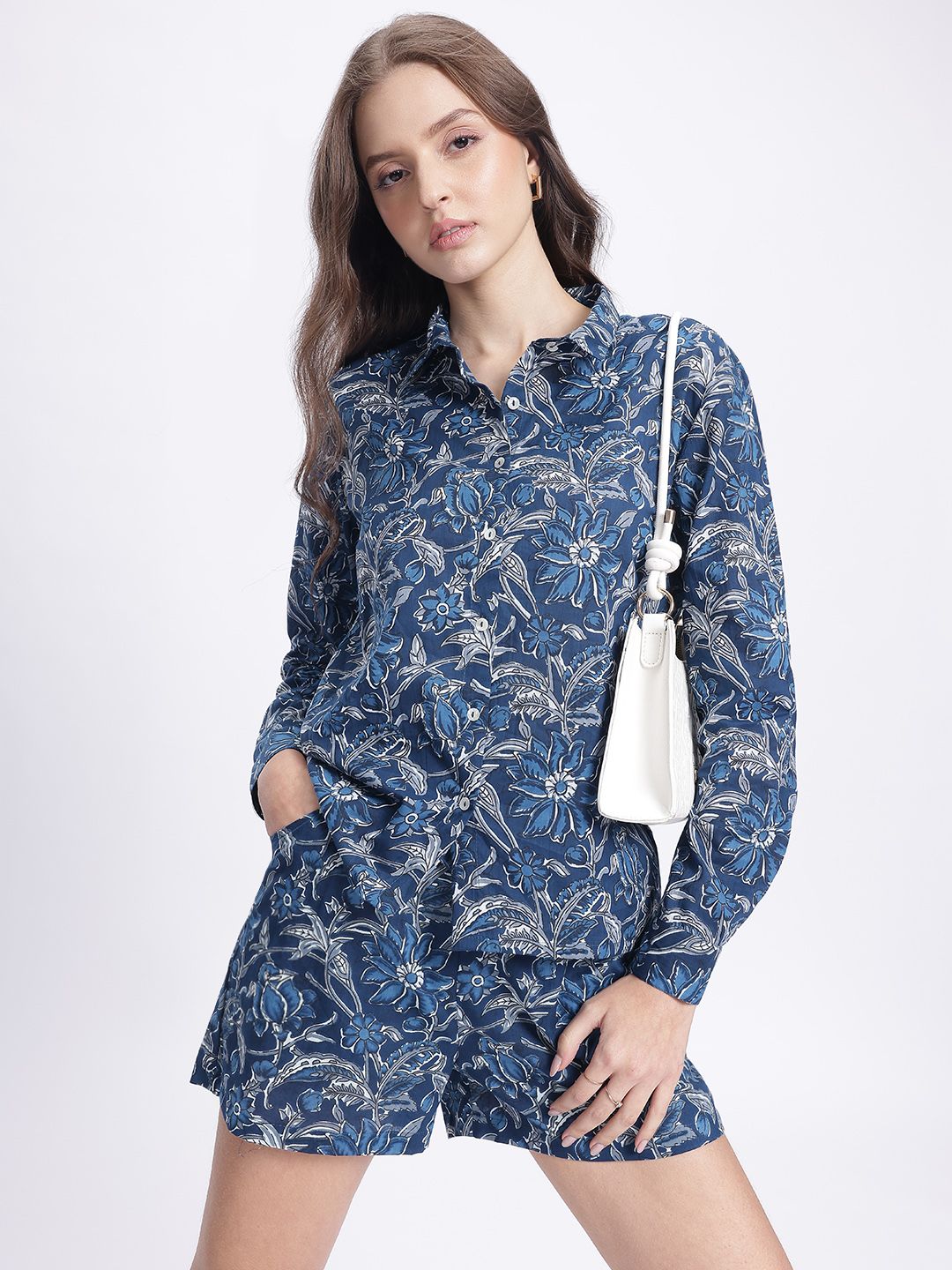 DressBerry Garden Vibes Floral Print Co-Ords