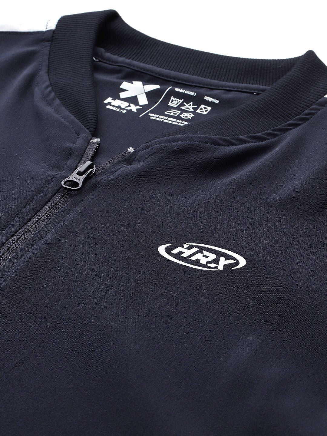 HRX by Hrithik Roshan Colourblocked Lifestyle Zip-Up Tracksuit