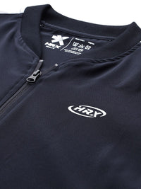 HRX by Hrithik Roshan Colourblocked Lifestyle Zip-Up Tracksuit