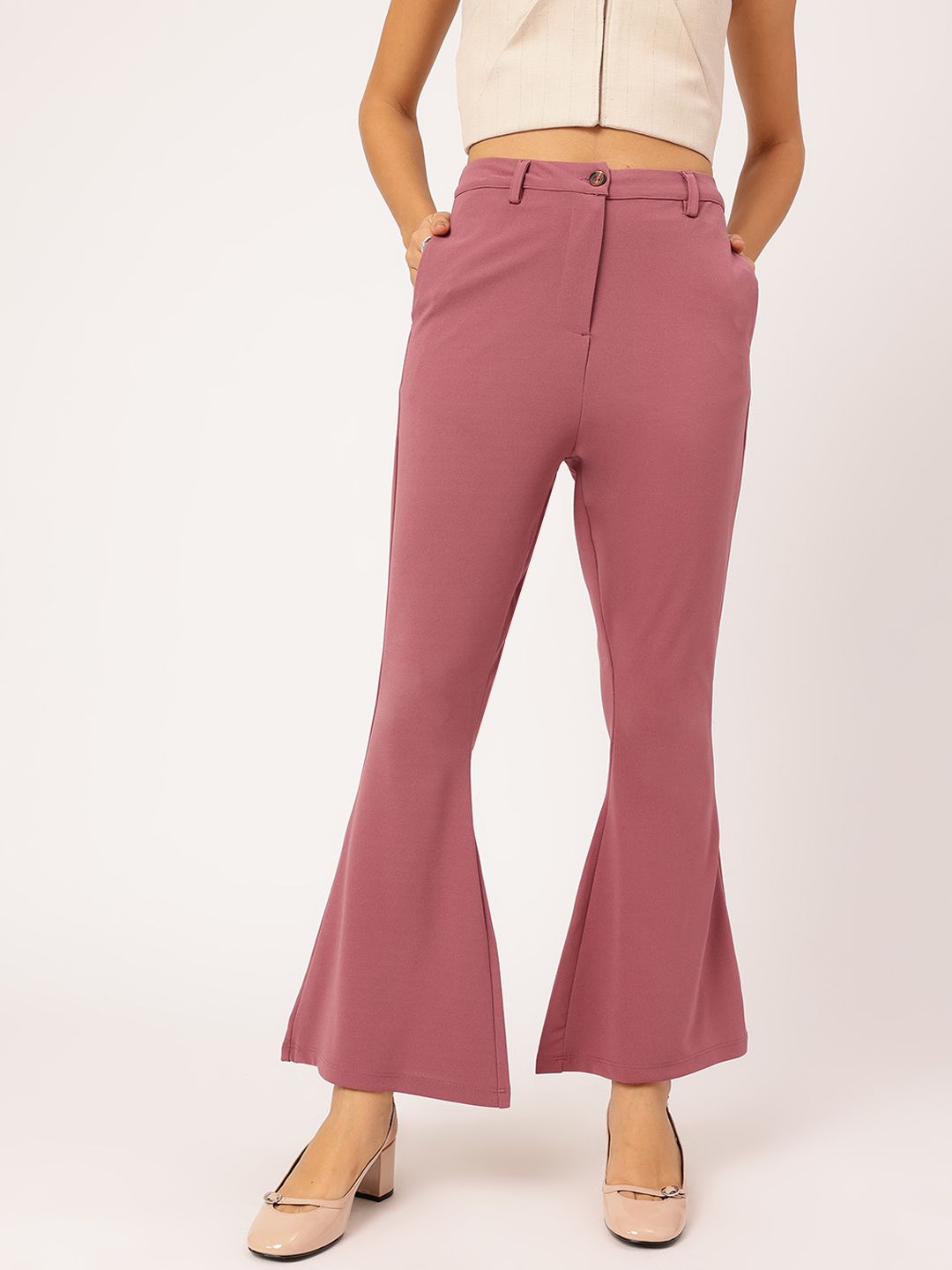DressBerry Women Flared Trousers