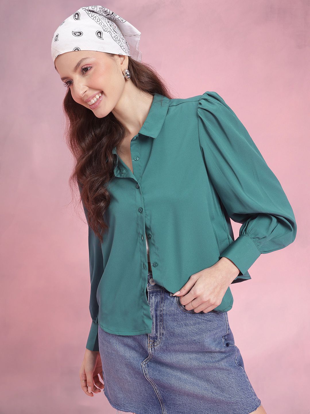 DressBerry Puff Sleeve Shirt