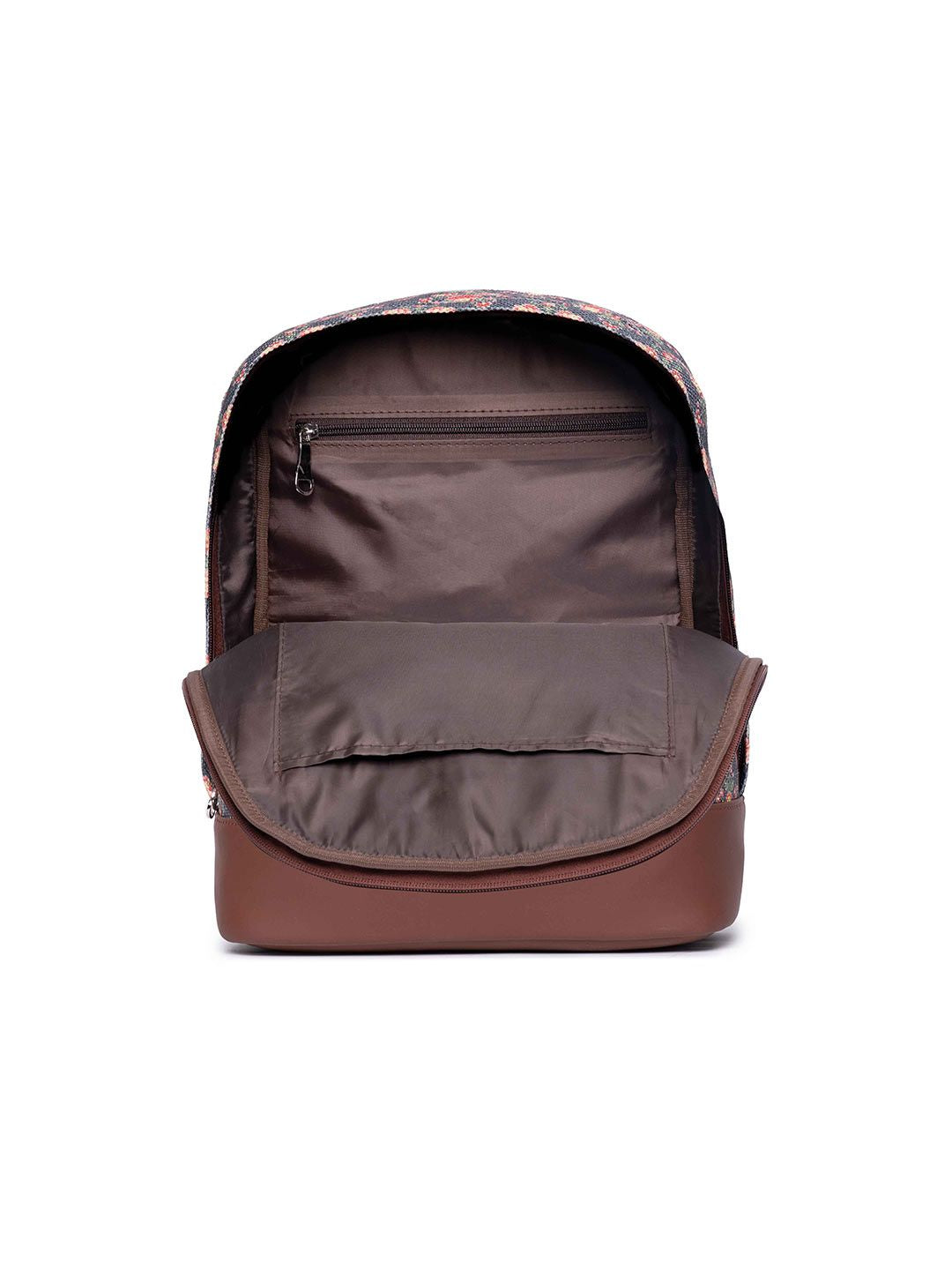 ZOUK Ethnic Motifs Printed Backpack