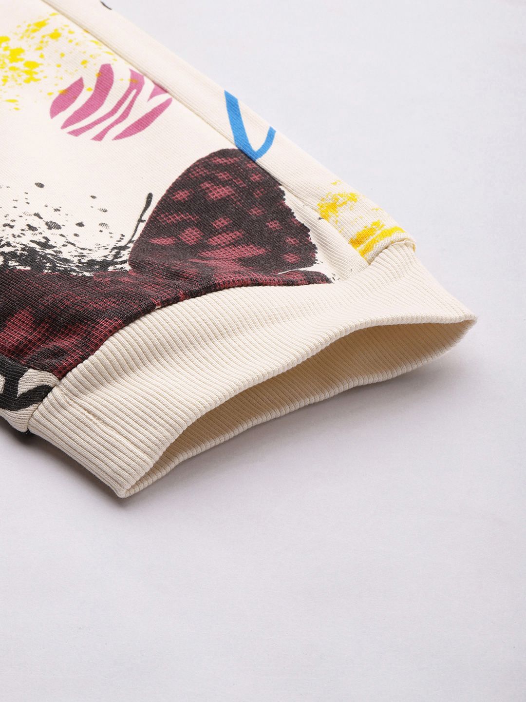 Being Human Men Graphic Printed Mid Rise Joggers